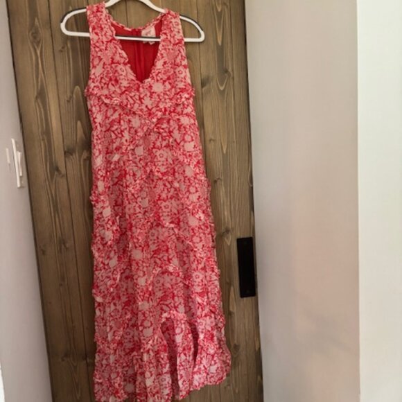 Banjanan Coral Midi Dress- Size Small - Picture 1 of 4